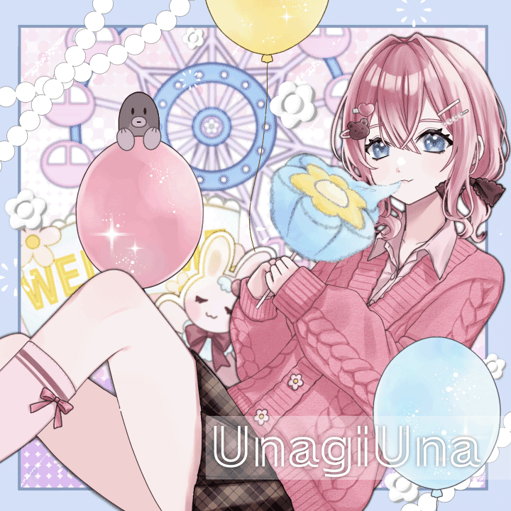 IRIAM,VTuber,Live2D,立ち絵用の個性的なイラスト描きます