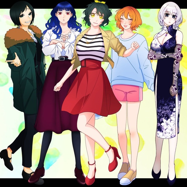 TRPG立ち絵(全身)承ります。