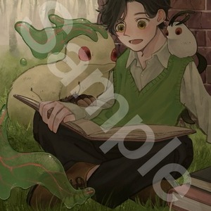 絵本のようなやわらかい雰囲気の1枚絵（スチル）を制作します。