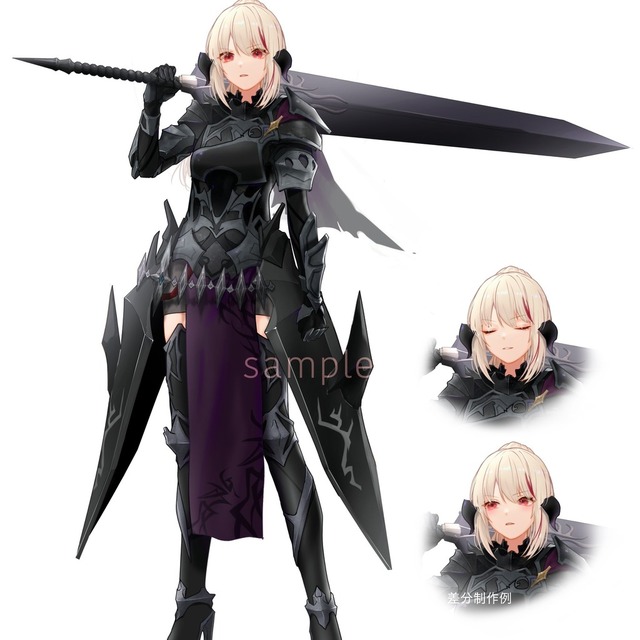 オリジナルフィギュア制作用イラスト スキマ スキルのオーダーメイドマーケット Skima