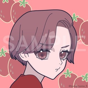 かわいい少年少女/SNSSアイコン承ります！