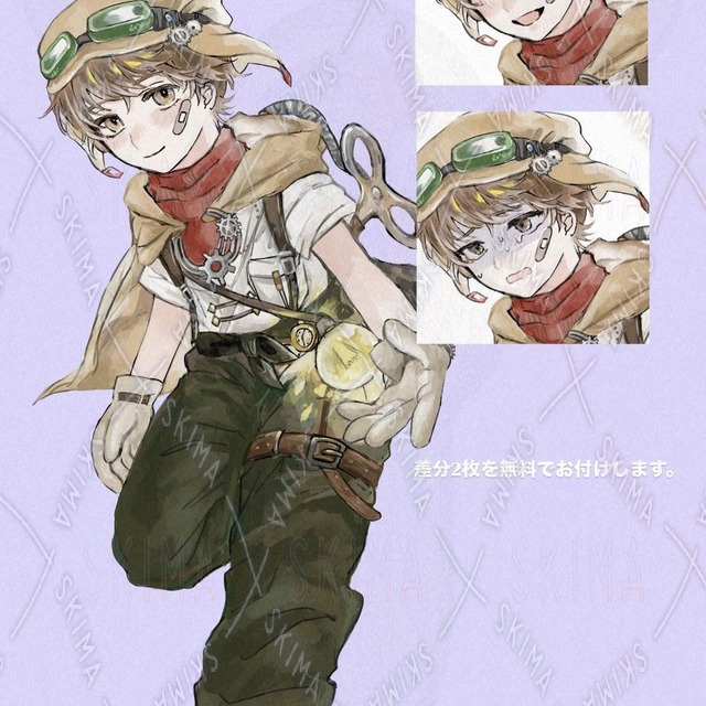 TRPGの立ち絵を描きます！