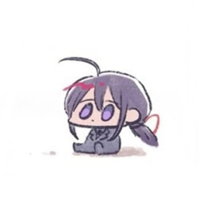 ふにゃっとしたキャラのSNSアイコン