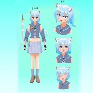 オリジナルの立ち絵制作