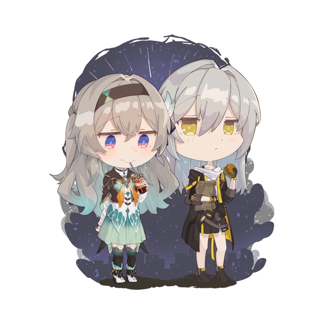 SDキャラクターのイラスト制作