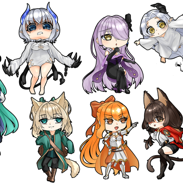 SDキャラ　イラスト