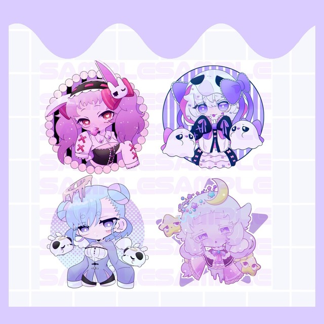 SNSアイコン 【デフォルメ】制作承ります！