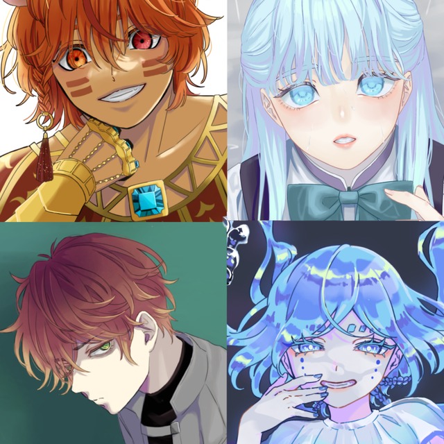 一枚絵、キャラクター、アイコン制作致します！