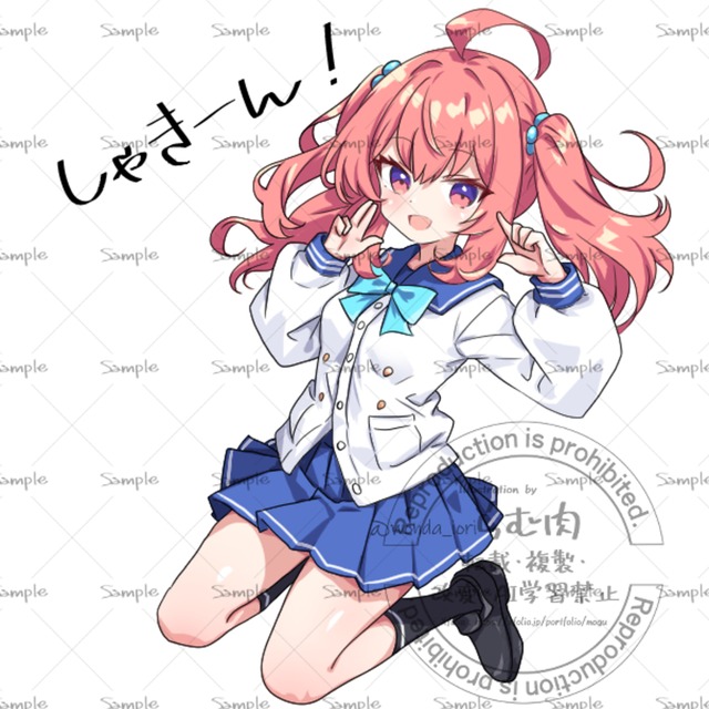 キャラ／立ち絵　IRIAM　TRPG　アイコン　グッズ　キャラデザイン　等