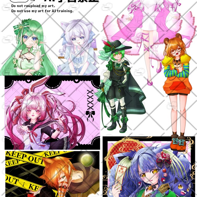 一枚絵（ＳＮＳアイコン、立ち絵など）を1000円～作成します！