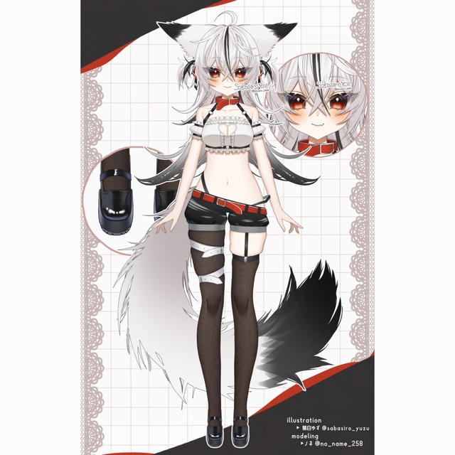 Vtuber用立ち絵を制作いたします！