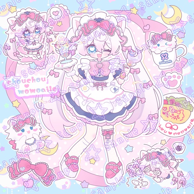 セール中】ゆめかわポップなイラスト描きます🪄︎︎◝✩ | SKIMA