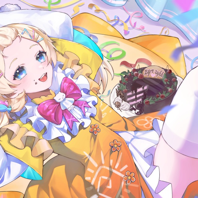 「一枚絵・曲絵」キャラクターイラスト全身背景付き