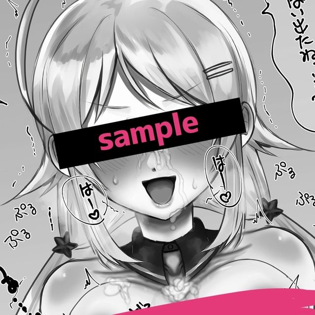 モノクロイラスト1枚絵