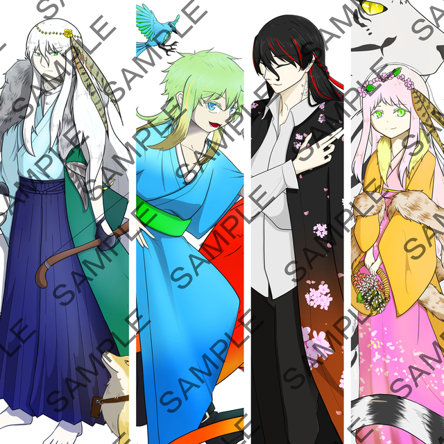 キャラクターデザイン(立ち絵)描きます