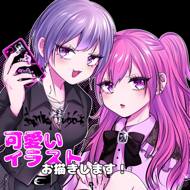 1枚絵やアイコンなど目を引くイラストお描きします！