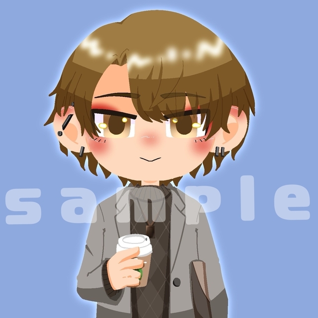 アイコンイラスト作成します。