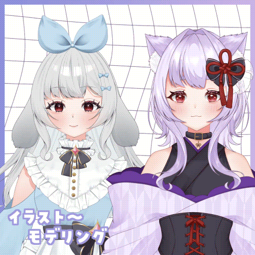 【ふわふわ高可動】イラスト～Live2Dモデリング【選べるプラン】