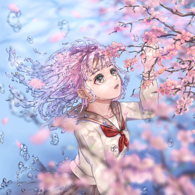 世界観の特徴的な女の子の1枚絵