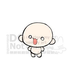 【格安】ぽえ顔　デフォルメイラスト