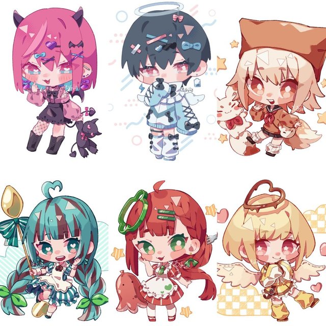 デフォルメイラストお描きします！