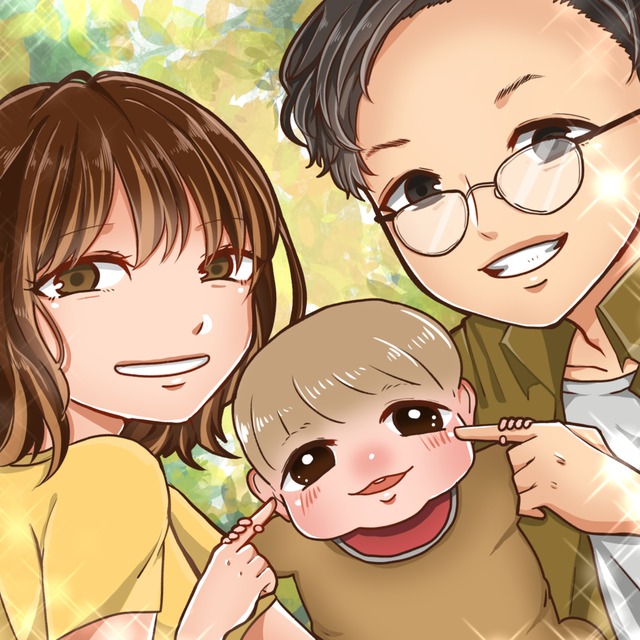 【最短即日】似顔絵描きます【赤ちゃんやペットとセットも可】