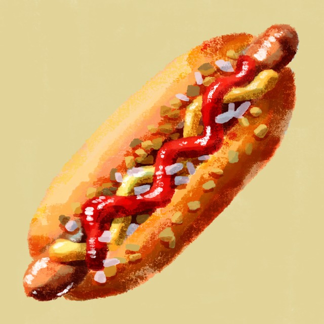 おいしそうな食べ物イラスト