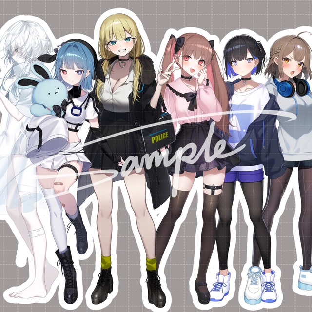 ゲームやTRPGで使用できる立ち絵制作のご依頼を承ります