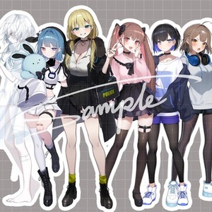 ゲームやTRPGで使用できる立ち絵制作のご依頼を承ります