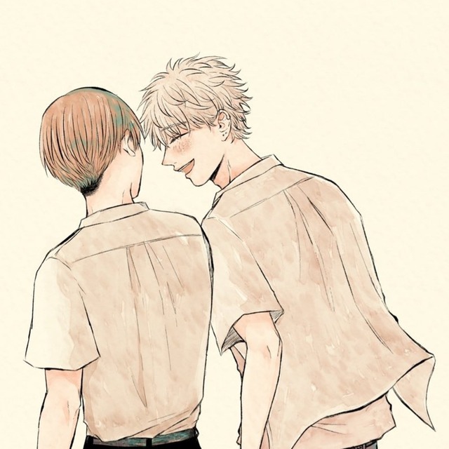 BL 小説同人誌の表紙などに🎨カラーイラスト