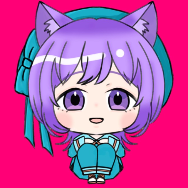 ちょこん座りSDイラスト