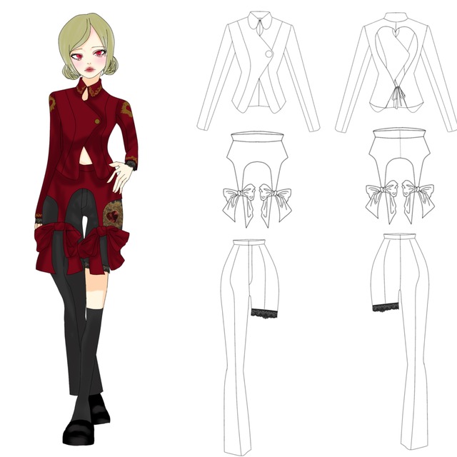 衣装オーダー用資料