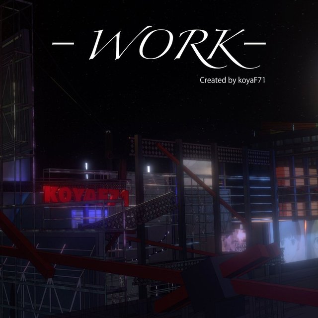 【背景】3DCGで背景を制作します。