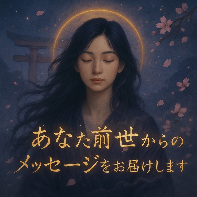 あなたの前世からのメッセージをお届けします。静かに心を照らすリーディング🌙