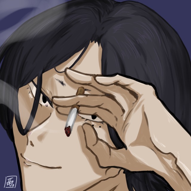 自キャラのかっこいいアイコンどうですか！