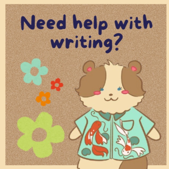 English Writing Help: Poems & Letters