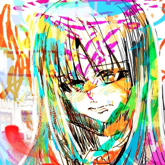 感情をテーマにしたバストアップイラスト描きます