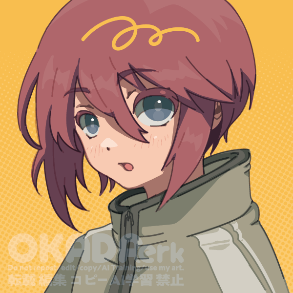 ラフ確認無しのお気軽なイラスト依頼　顔アップイラストPNG納品