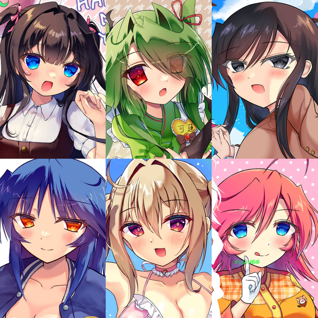 萌え風のかわいいイラスト描きます