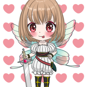 等身大、デフォルメイラスト