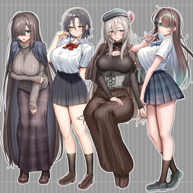 立ち絵/既存立ち絵差分の制作承ります