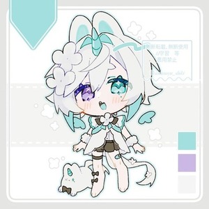 SDイラスト ラフ、リテイク不可