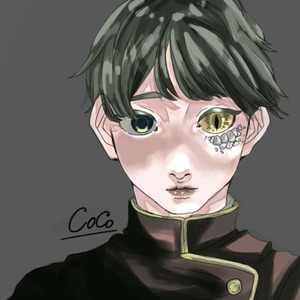 SNSのアイコンイラストを描きます。