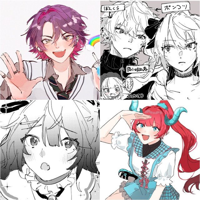 ラフイラスト承ります（8月〜）