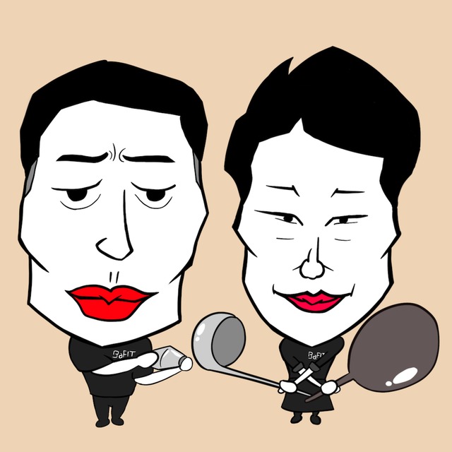 シンプルかつクセのある似顔絵【SNSアイコン】