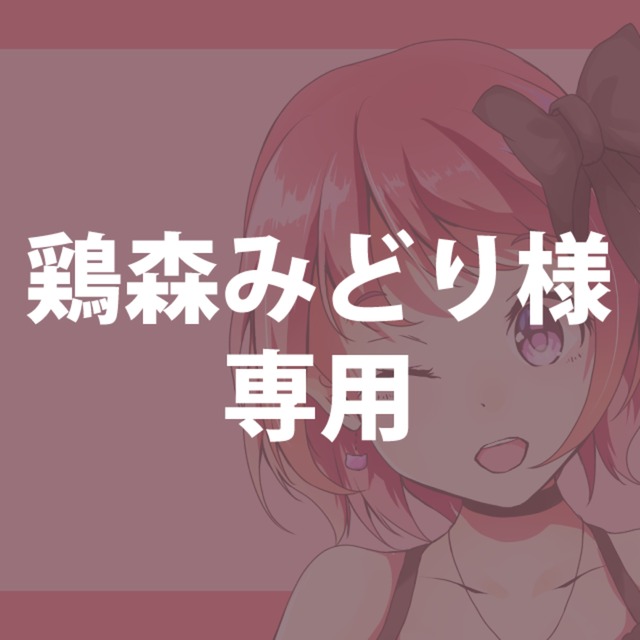 【鶏森みどり様専用】イラストを制作します