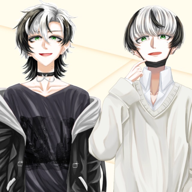 IRIAM、TRPG用の厚塗り風全身立ち絵