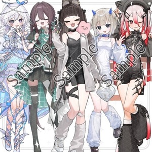 立ち絵制作承ります！【TRPG/動画配信者様向け】