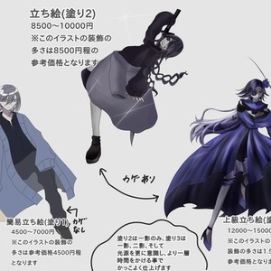 TRPG立ち絵作成