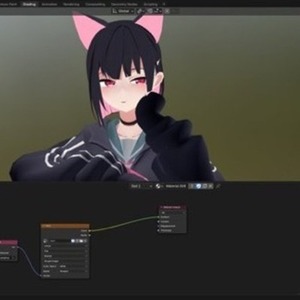 【blender】3Dモデル修正します